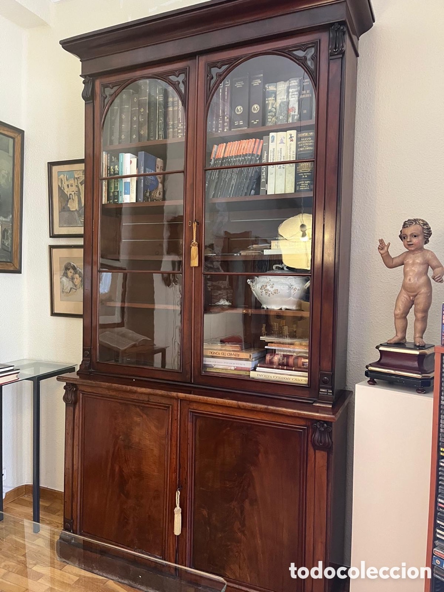 Antig&uuml;edades: Armarios antiguo de caoba. - Foto 1