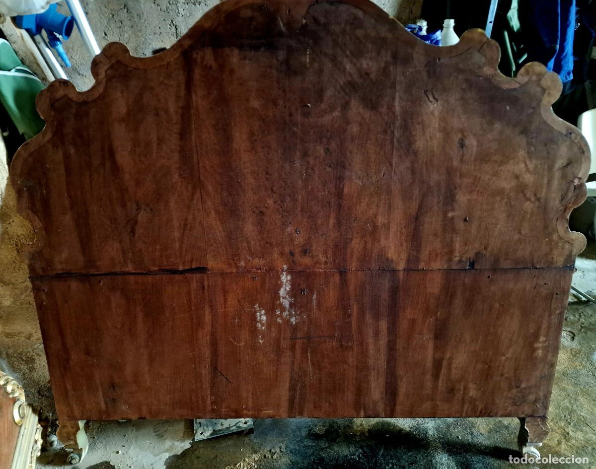 Antig&uuml;edades: Cabecero y Piecero Estilo Luis XV 150cm - Foto 2