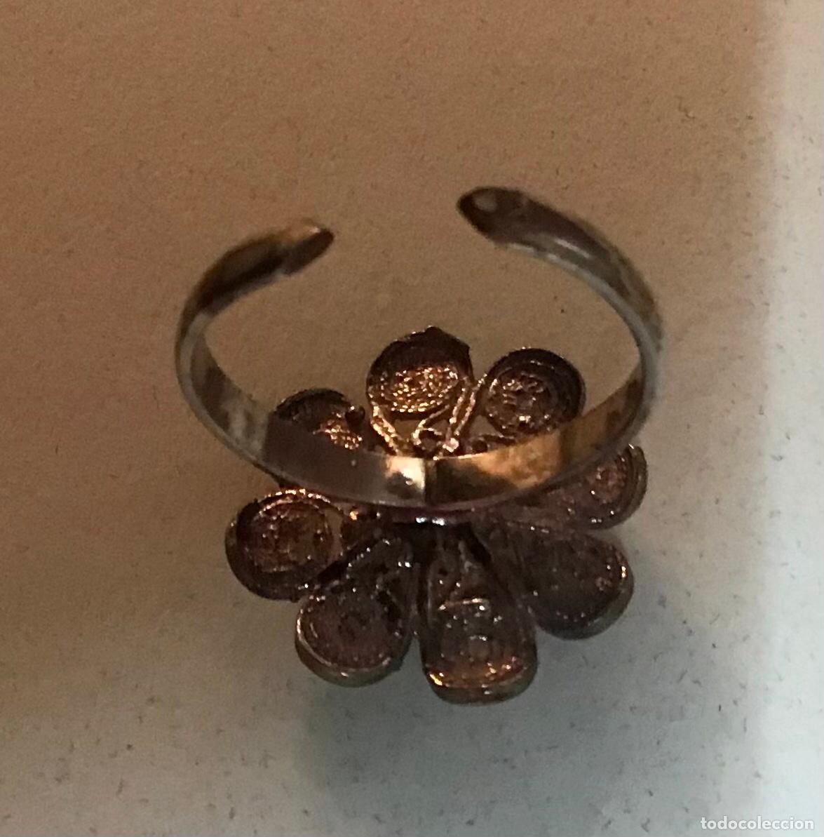 Antig&uuml;edades: ANILLO DE FILIGRANA DE PLATA - Foto 2