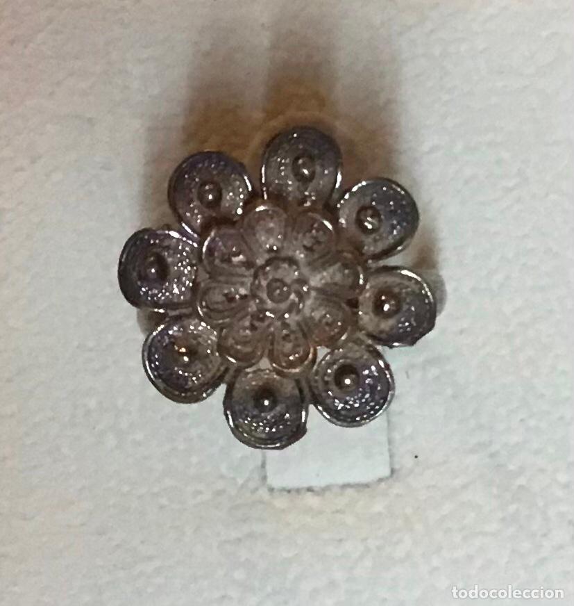 Antig&uuml;edades: ANILLO DE FILIGRANA DE PLATA - Foto 1