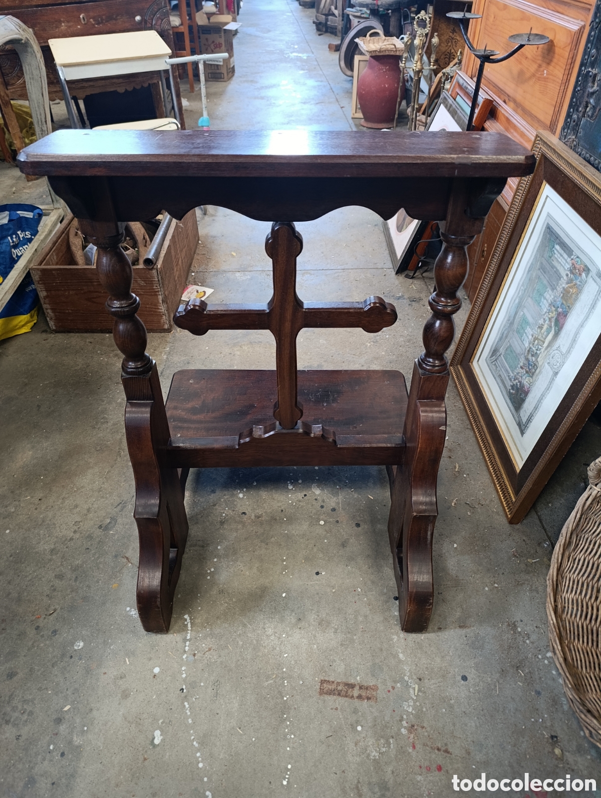 Antig&uuml;edades: Reclinatorio a&ntilde;os 70 en perfecto estado.