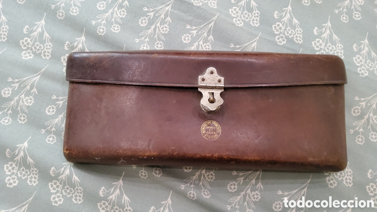 Antig&uuml;edades: Cartuchera de caza antigua