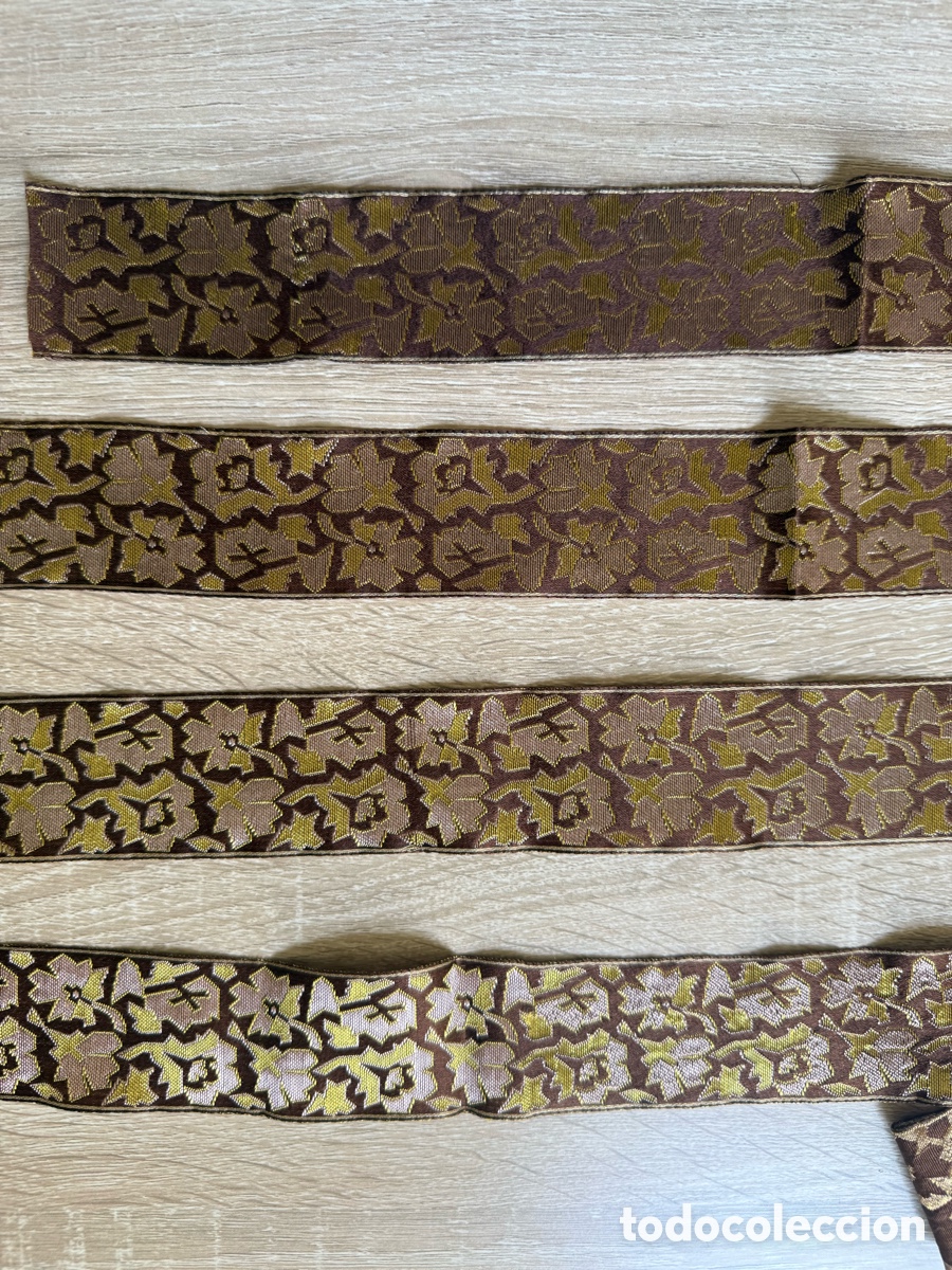 Antig&uuml;edades: Antigua cinta de seda