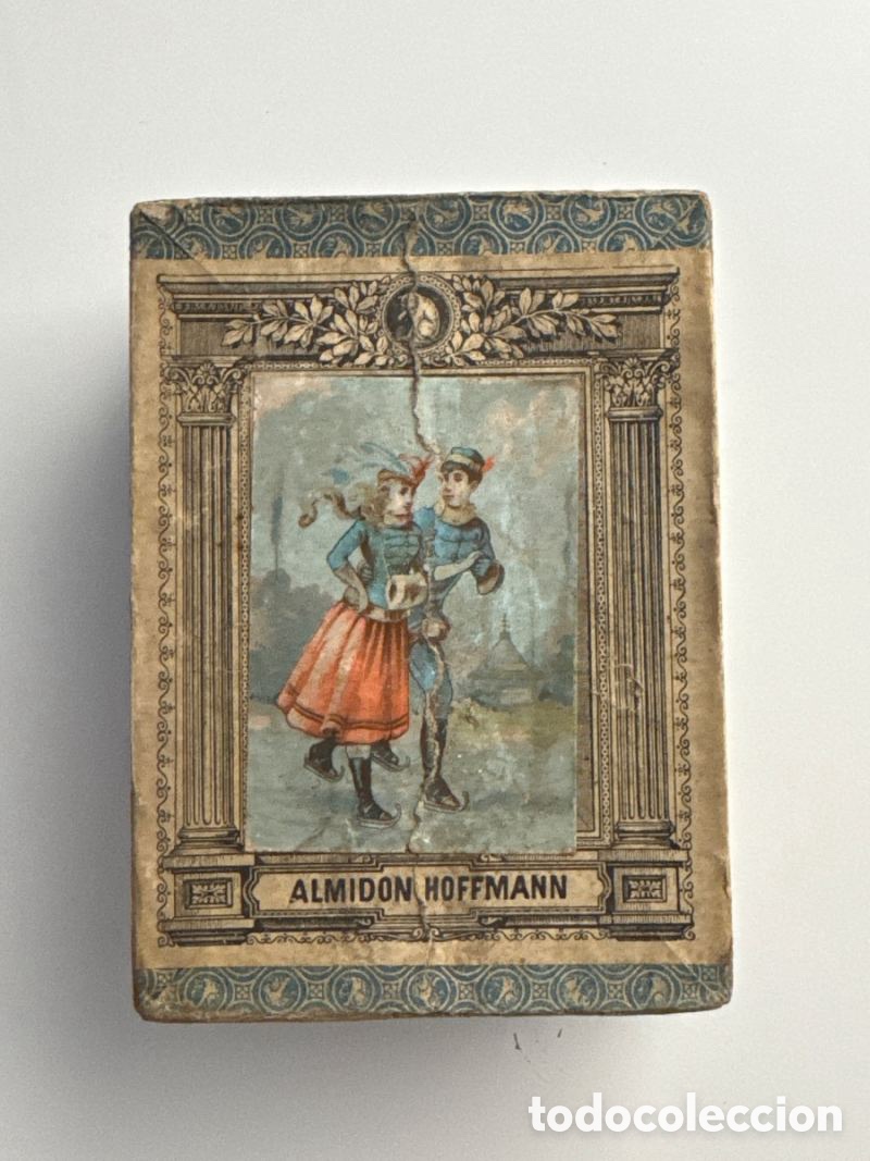 Antig&uuml;edades: Caja de almid&oacute;n antigua Hoffmann