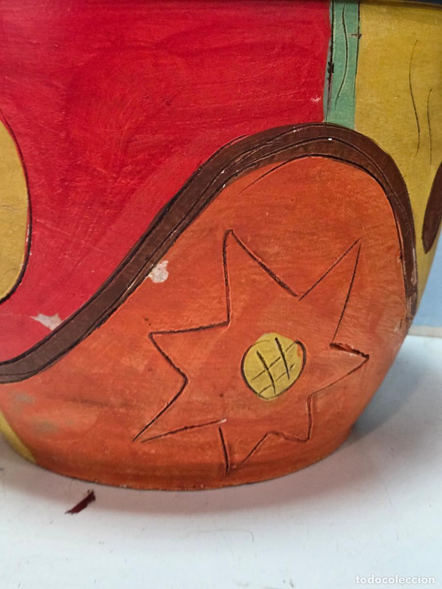 Antig&uuml;edades: macetero de ceramica con defecto - Foto 2