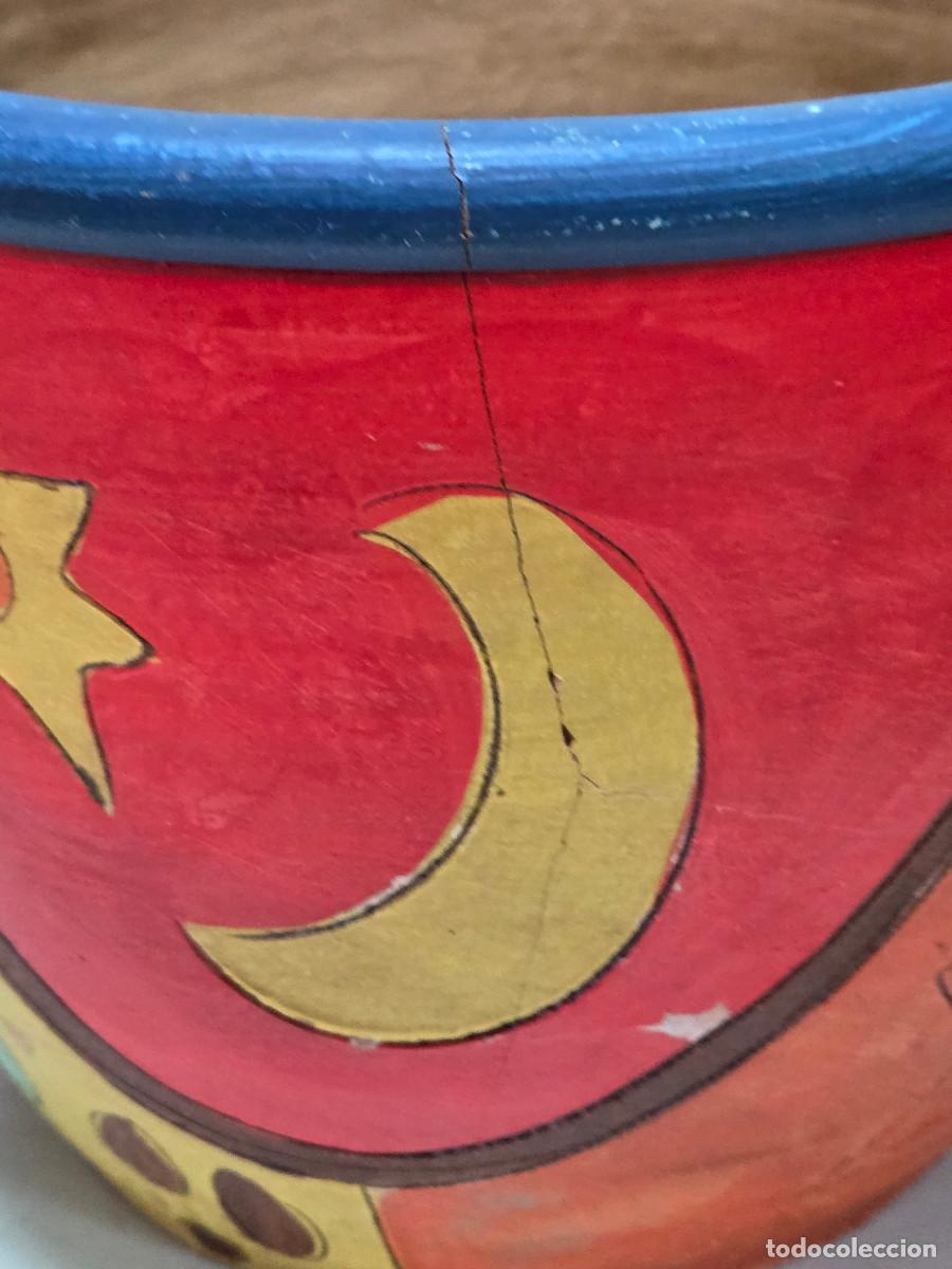 Antig&uuml;edades: macetero de ceramica con defecto - Foto 3