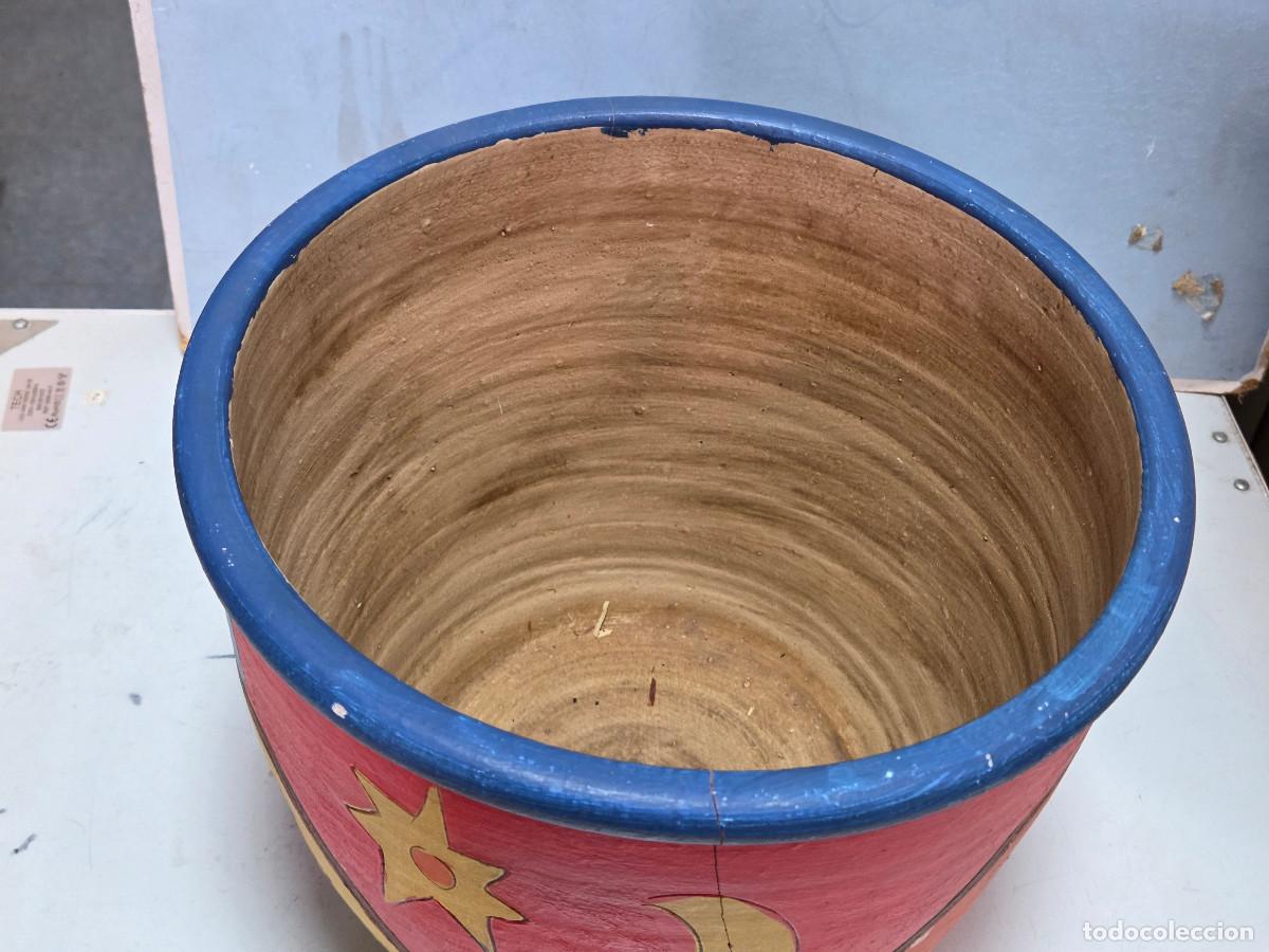 Antig&uuml;edades: macetero de ceramica con defecto - Foto 5