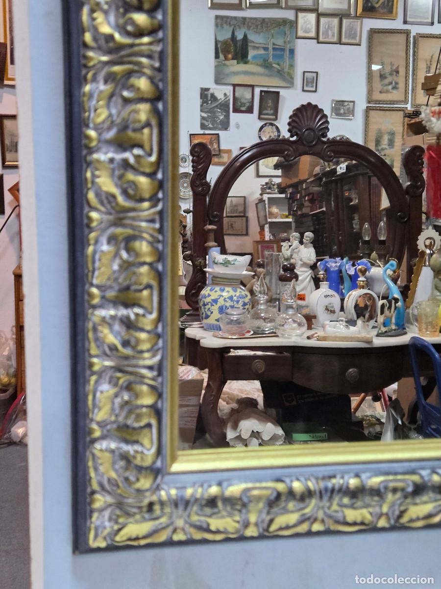 Antig&uuml;edades: espejo de madera envejecida - Foto 2