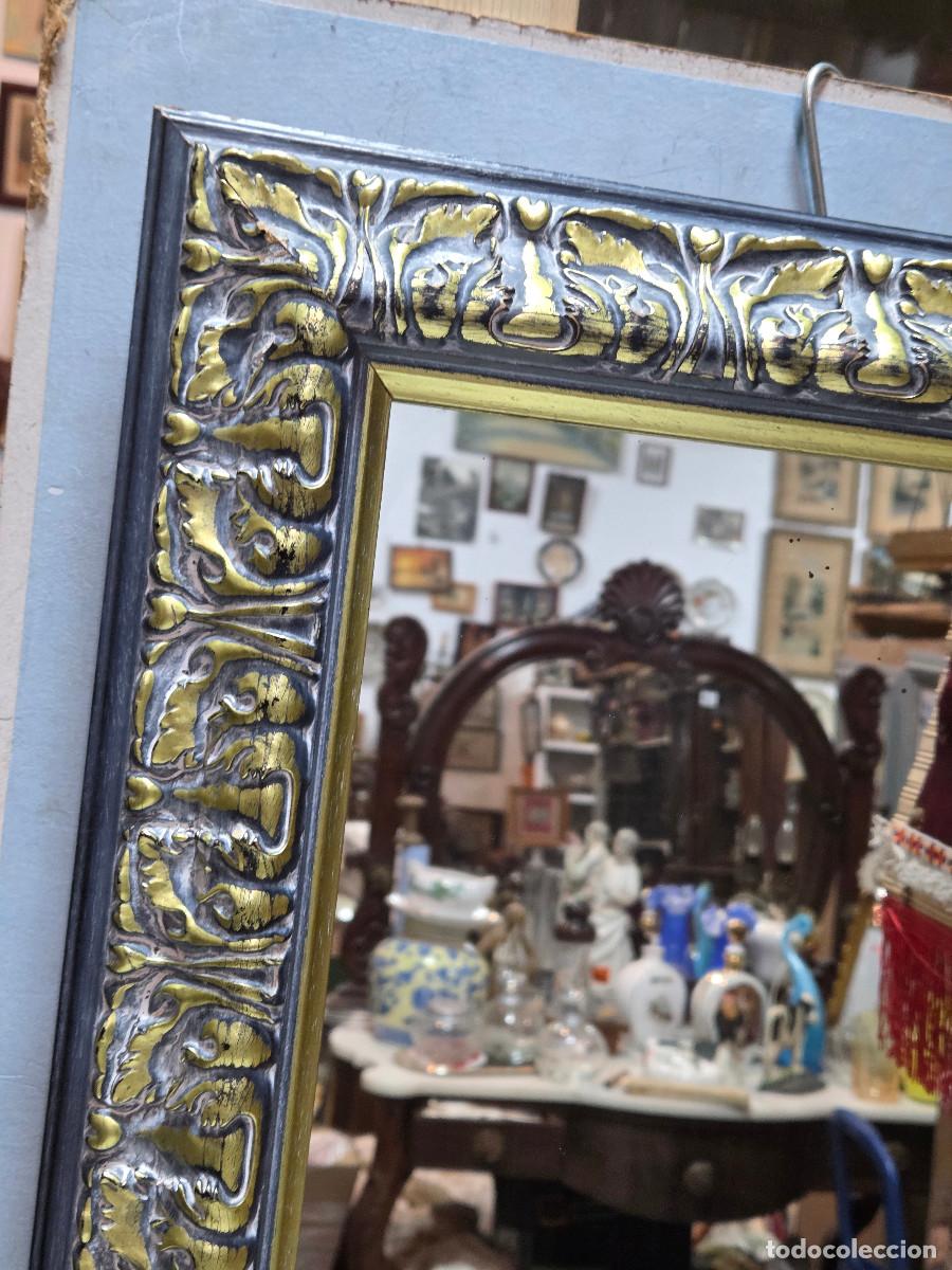 Antig&uuml;edades: espejo de madera envejecida - Foto 3