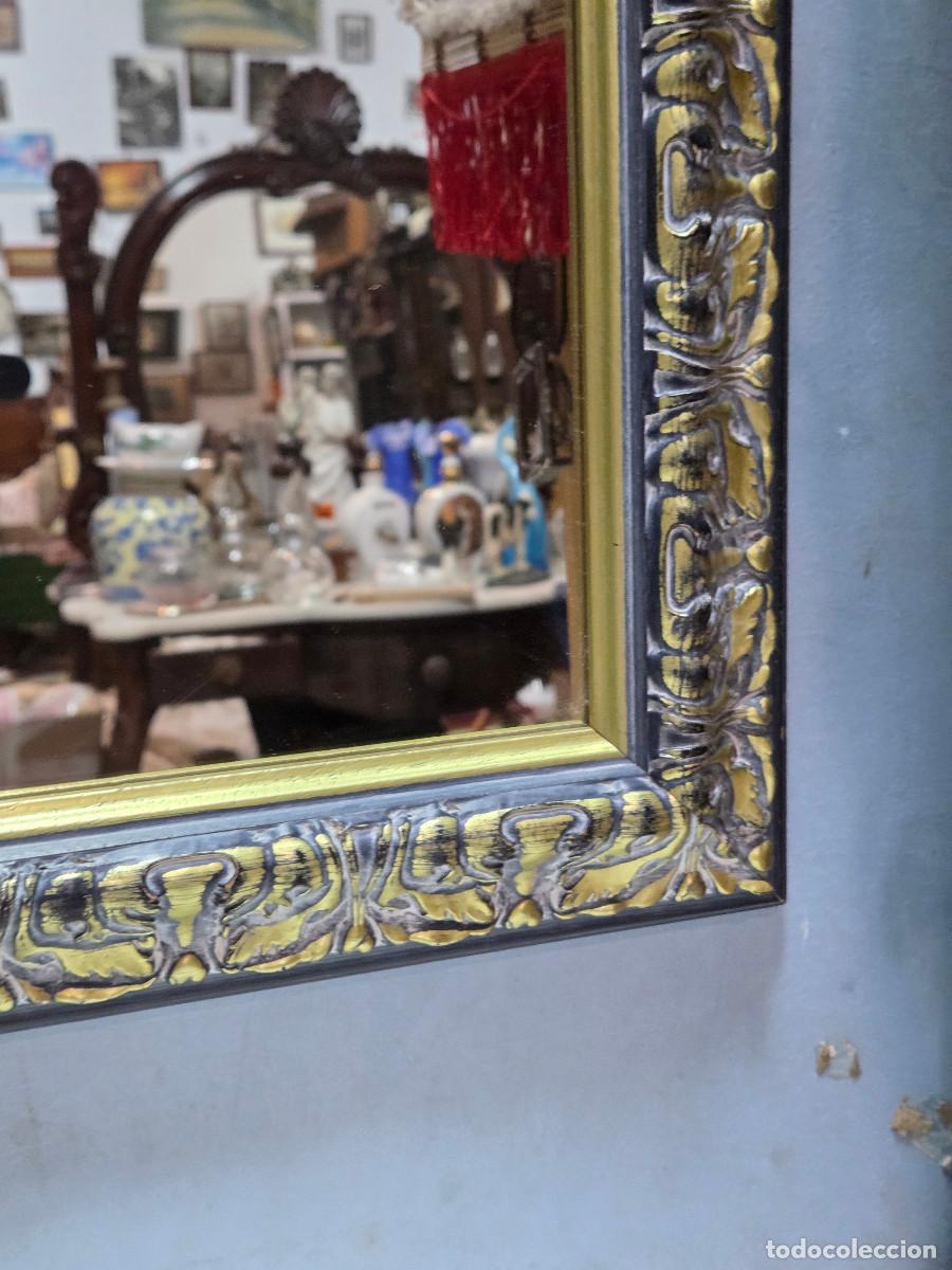 Antig&uuml;edades: espejo de madera envejecida - Foto 4