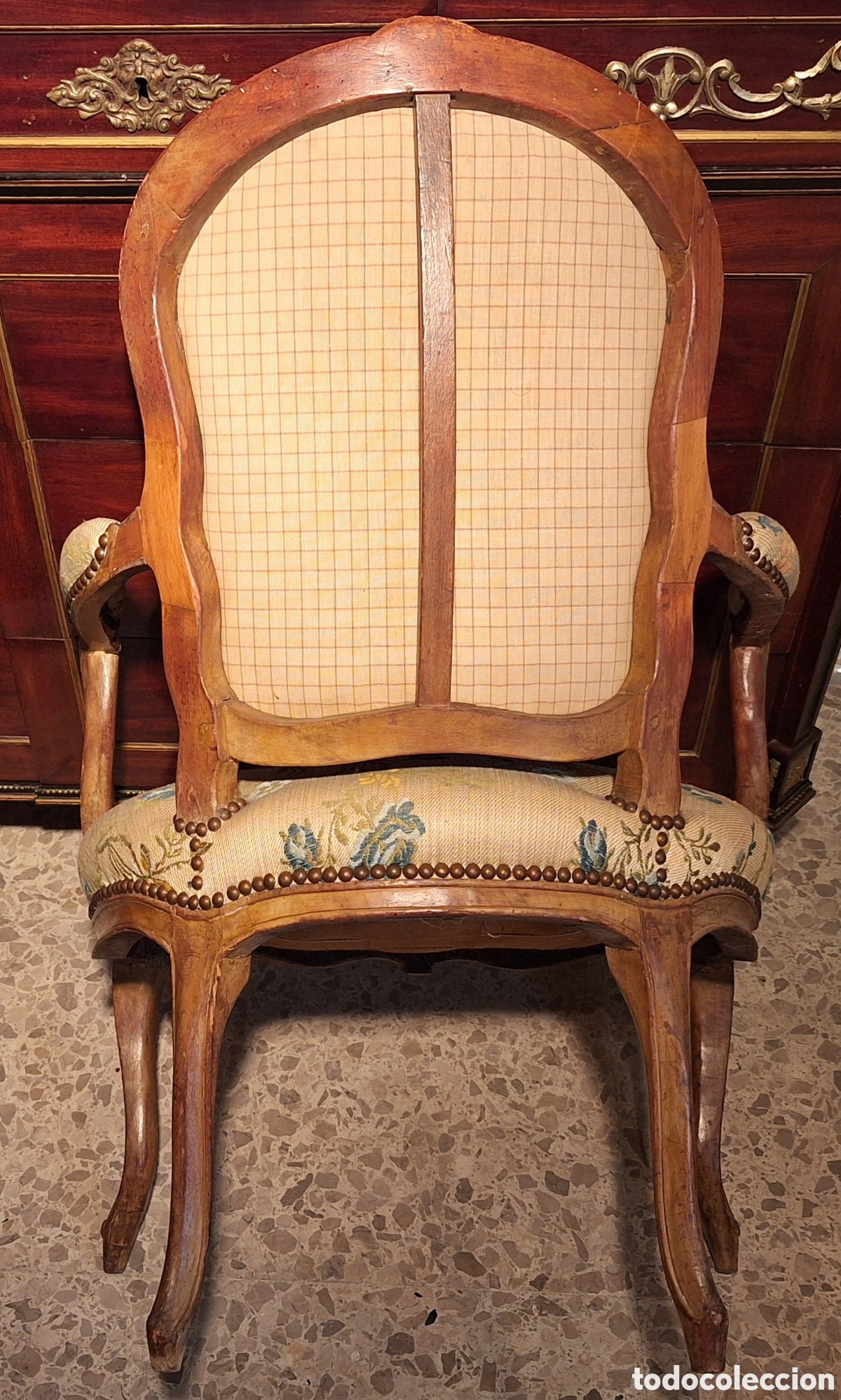 Antig&uuml;edades: PAREJA DE SILLONES DE &Eacute;POCA LUIS XV - Foto 11