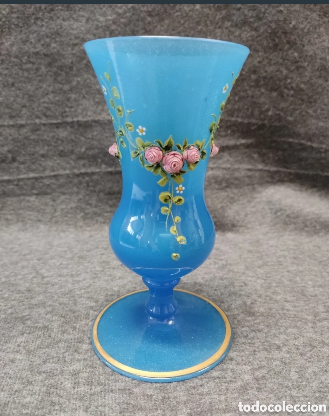 Antiquit&auml;ten: Antiguo jarr&oacute;n de opalina