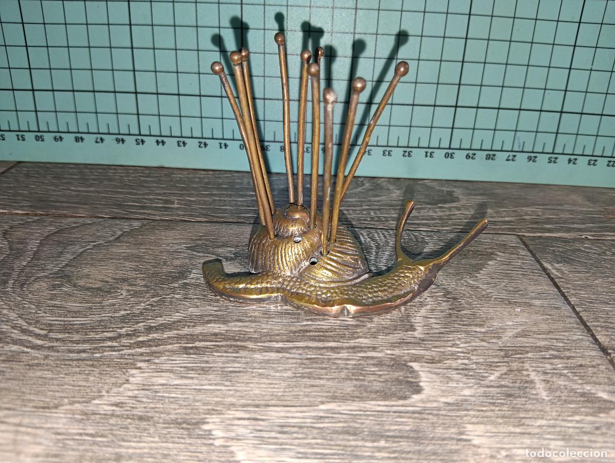 Antig&uuml;edades: Caracol de Alpaca Con Pinchos Para Comer Caracoles- Caracolillos A&Ntilde;OS 20-30