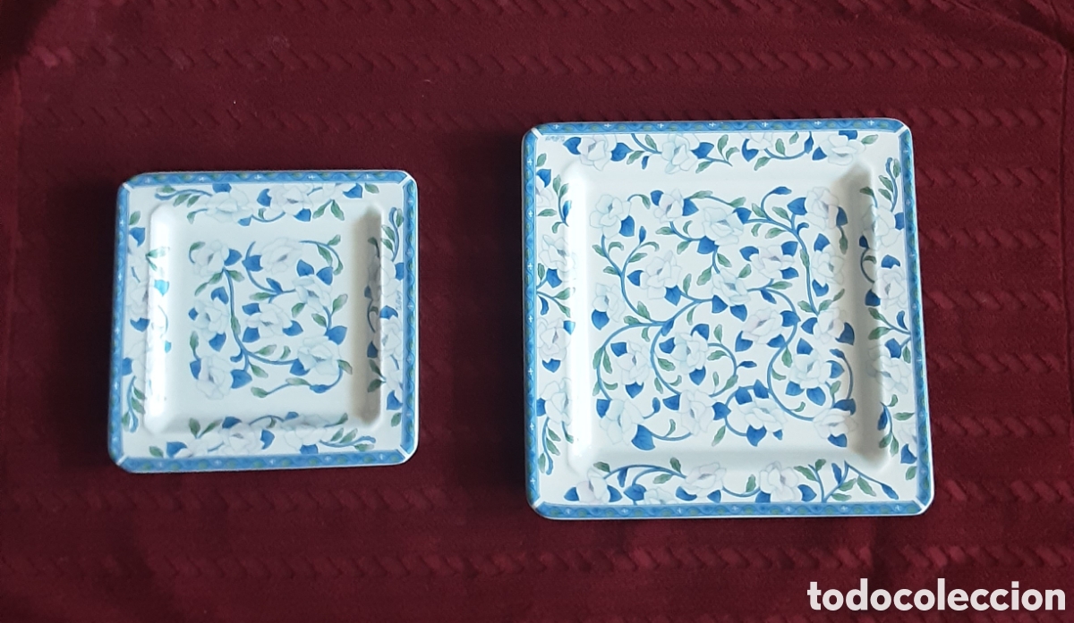 Antig&uuml;edades: Conjunto de platos cer&aacute;mica italiana