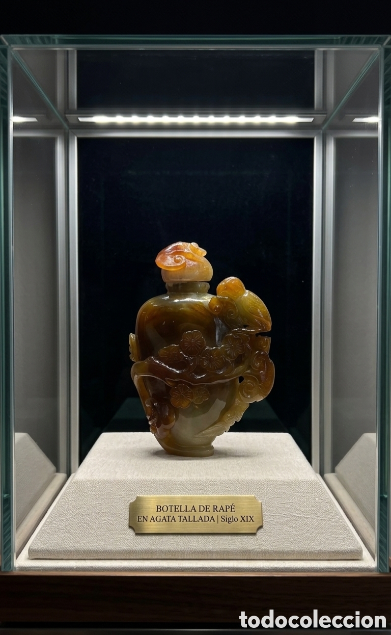 Antig&uuml;edades: Impresionante snuff bottle jade