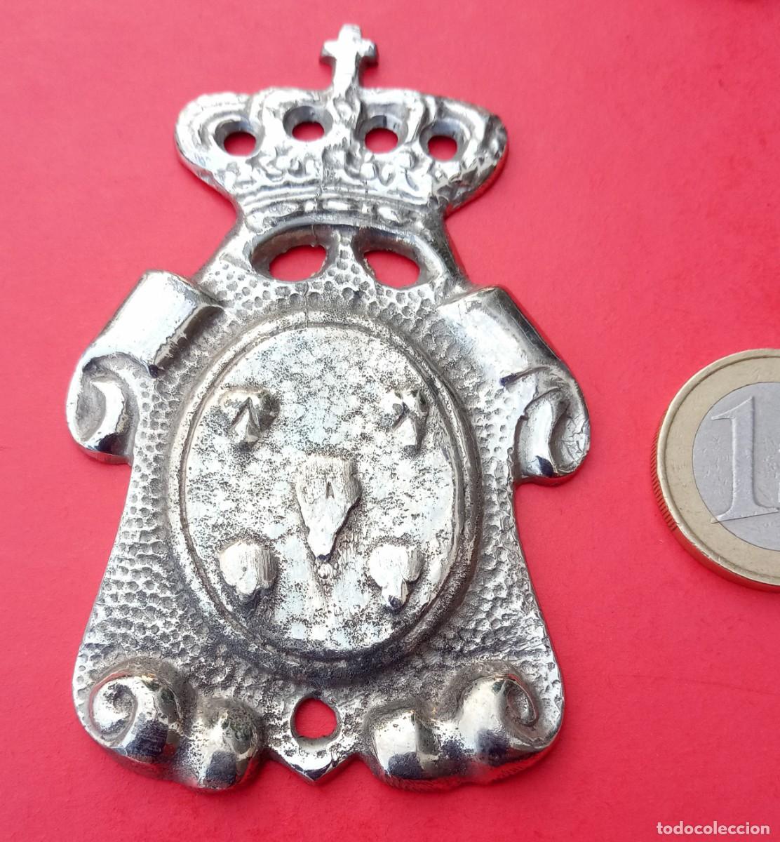 Antig&uuml;edades: Gran Insignia Medalla Antigua Cogradia Cinco Llagas.