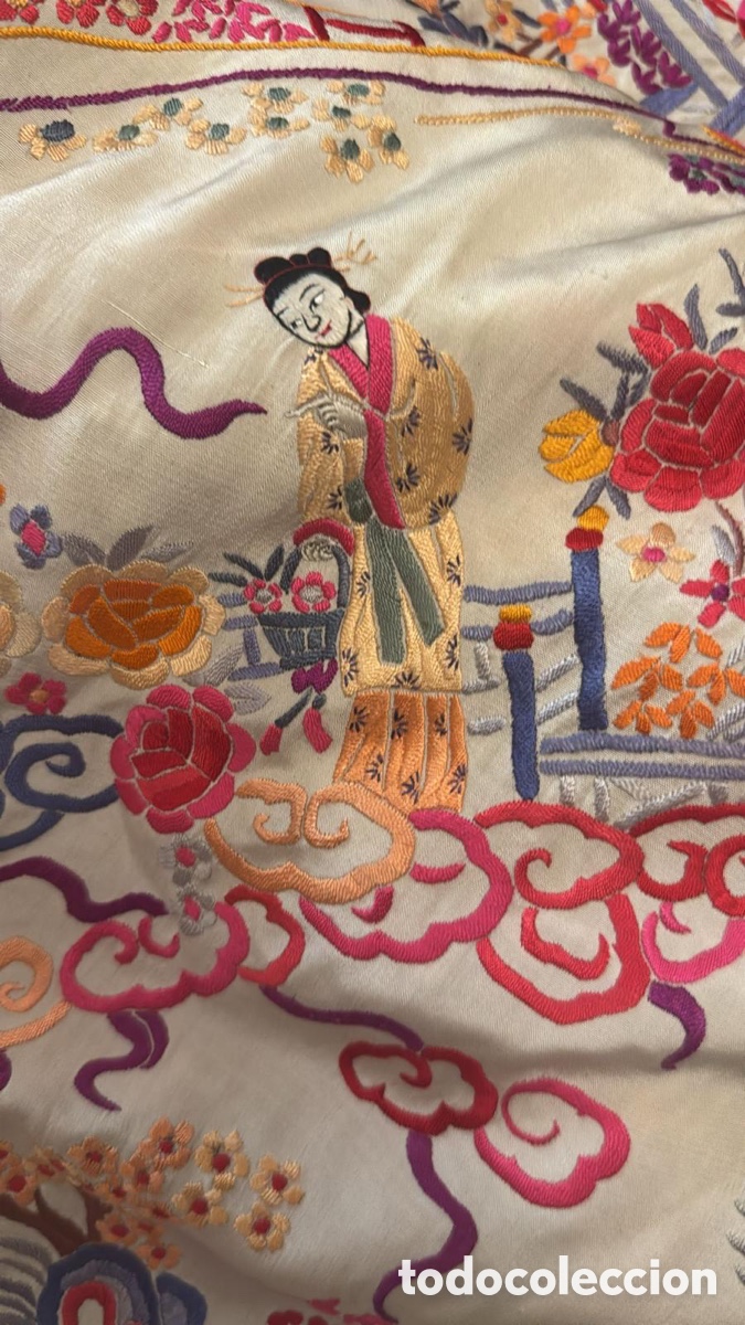 Antiquit&eacute;s: Manton de Manila antiguo