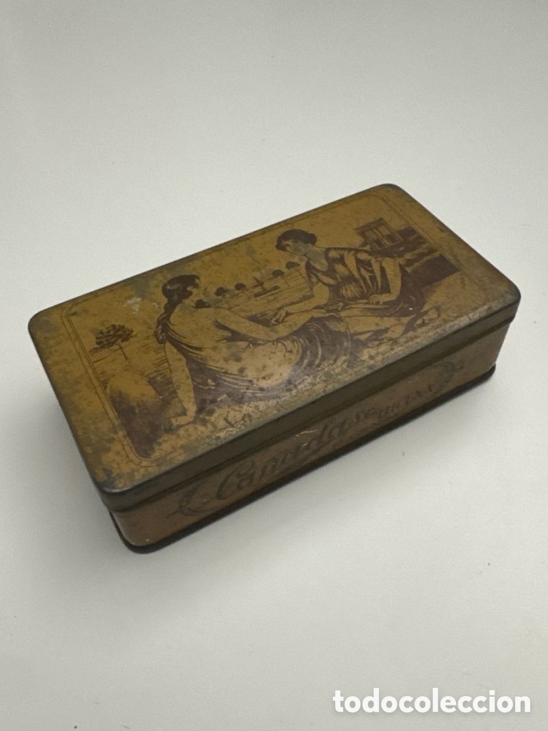 Antig&uuml;edades: Lata de hojalata Ca&ntilde;adas S.A.