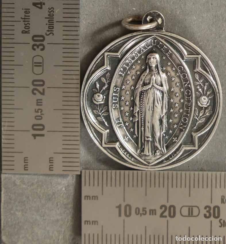 Antig&uuml;edades: MEDALLA. INMACULADA CONCEPCION. PLATA