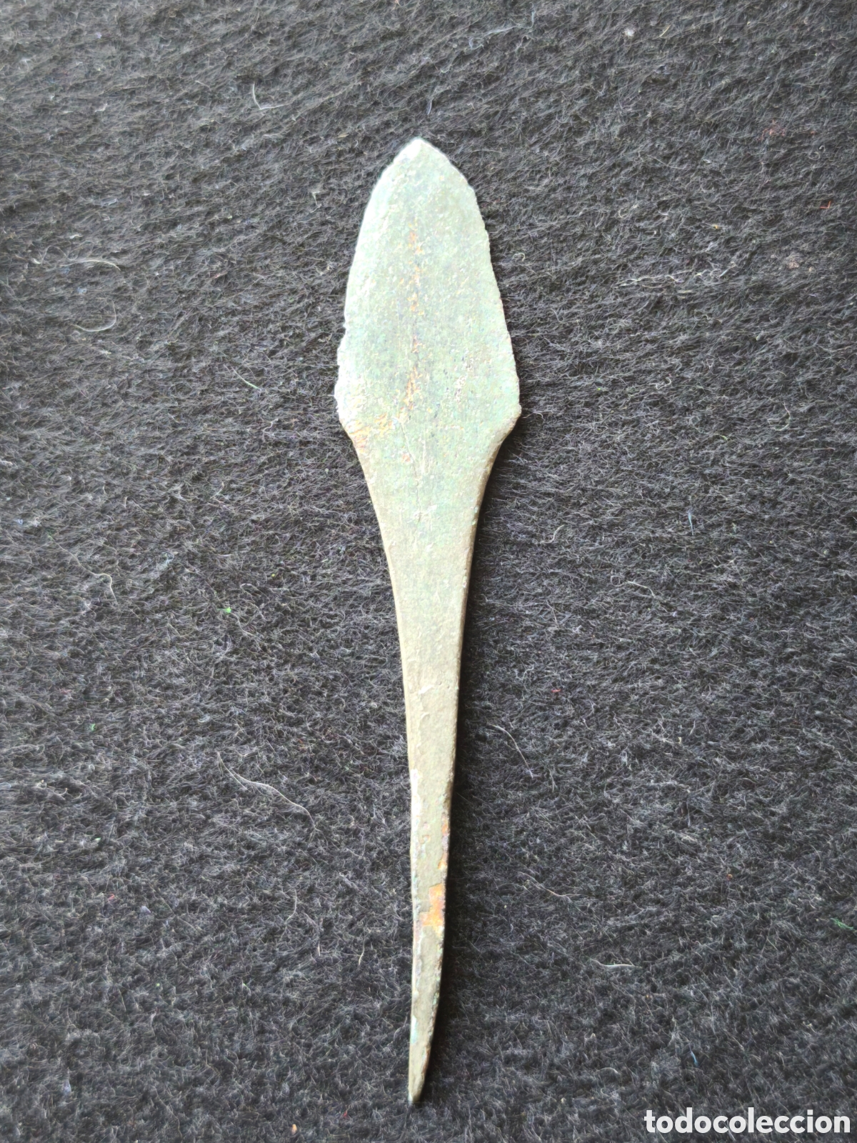 Antig&uuml;edades: Punta flecha palmera 11 cm - Foto 1