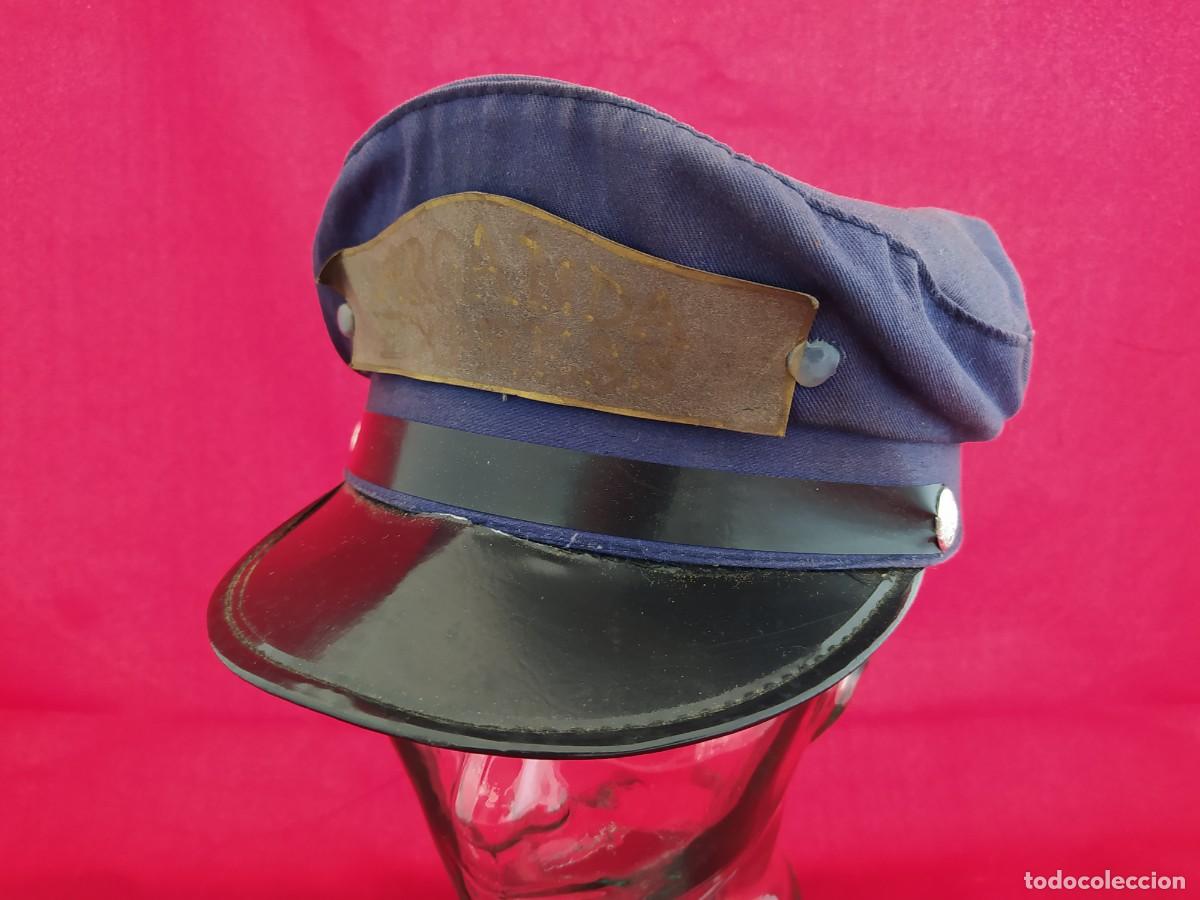 Antig&uuml;edades: GORRA PROMOCINAL ARGANDA EXPRESS (80's) TREN TRANVIA FERROCARRIL MADRID DEL REY METRO FERROVIARIO