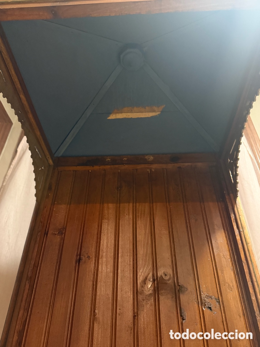 Antig&uuml;edades: Antigua capilla vitrina - Foto 11