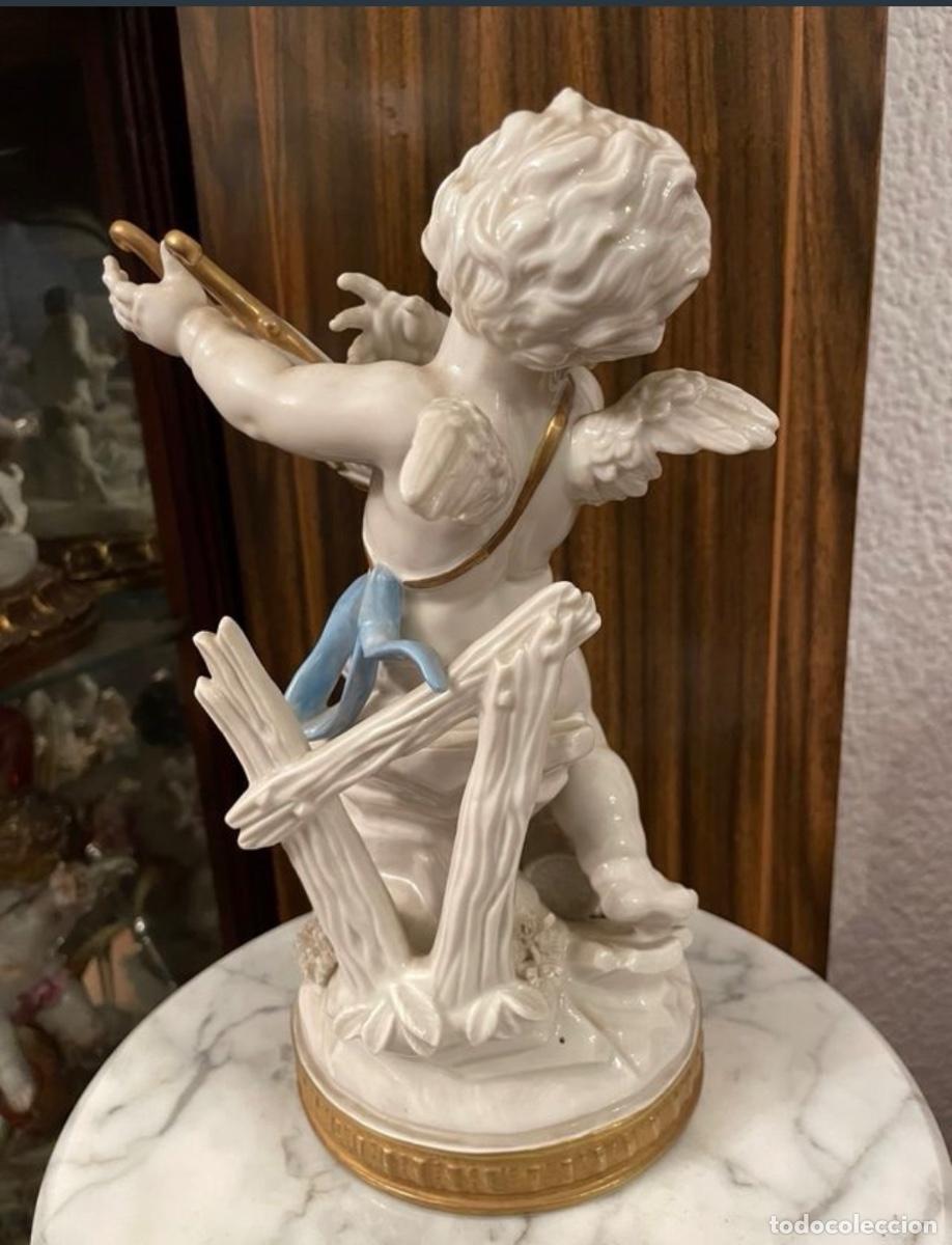 Antig&uuml;edades: &Aacute;NGEL PORCELANA DE ALGORA. ALEGOR&Iacute;A DE LA PRIMAVERA. - Foto 4