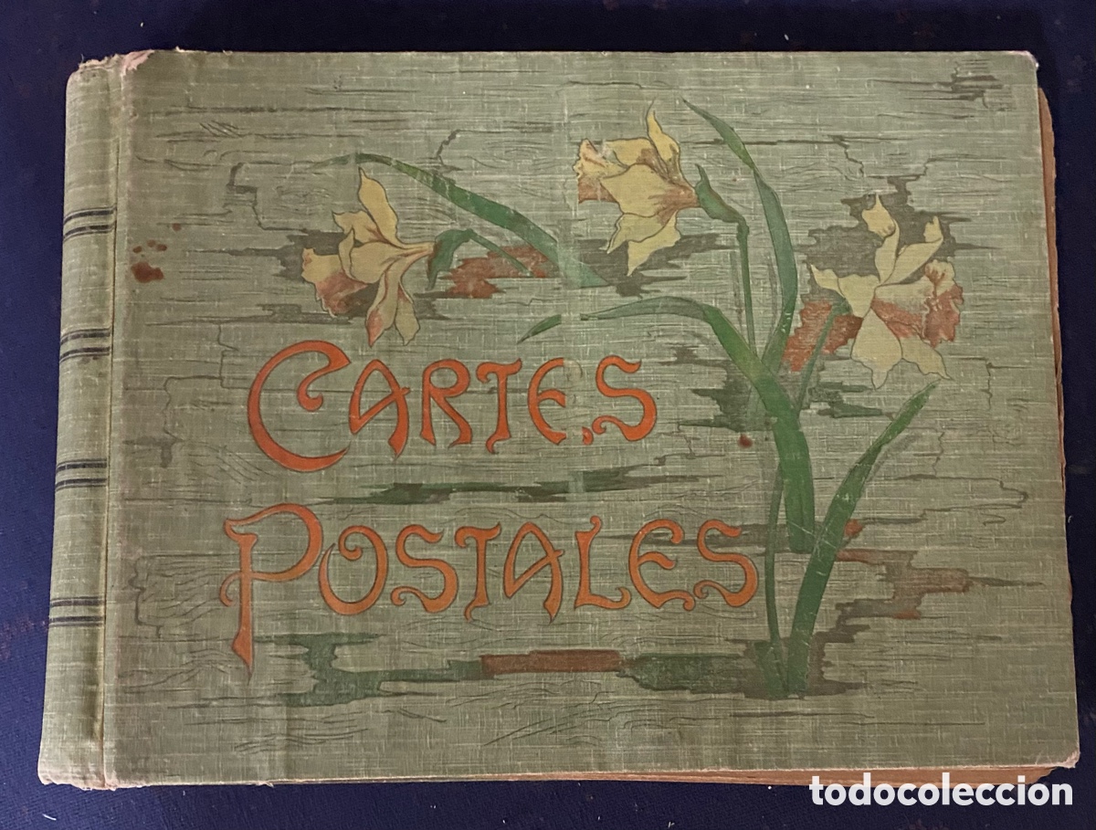 Antig&uuml;edades: Album postales antiguo