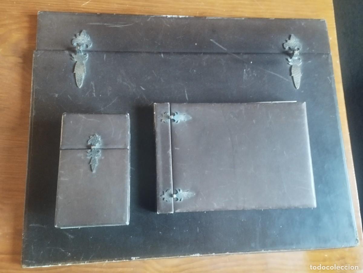 Antig&uuml;edades: Escriban&iacute;a o juego de escritorio vintage