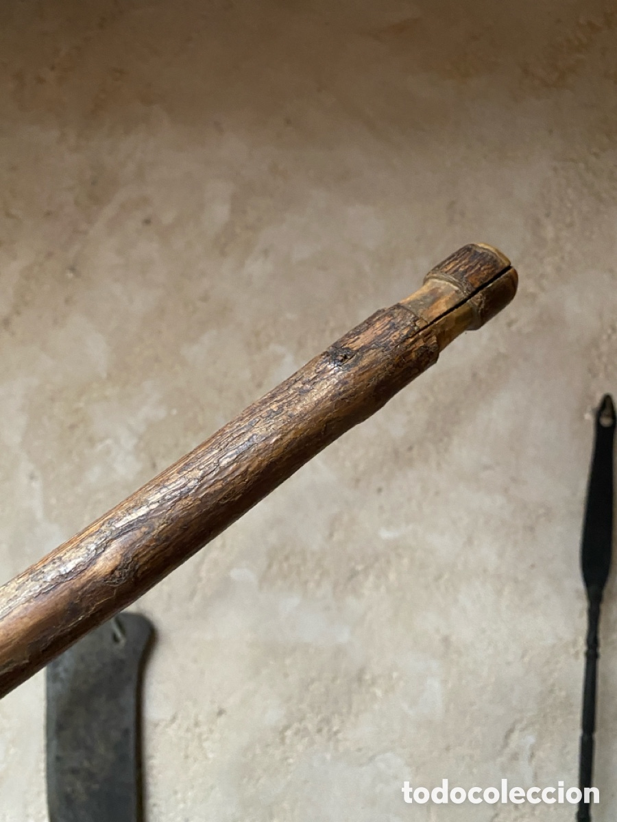 Antig&uuml;edades: Rasqueta para limpiar el arado - Foto 5