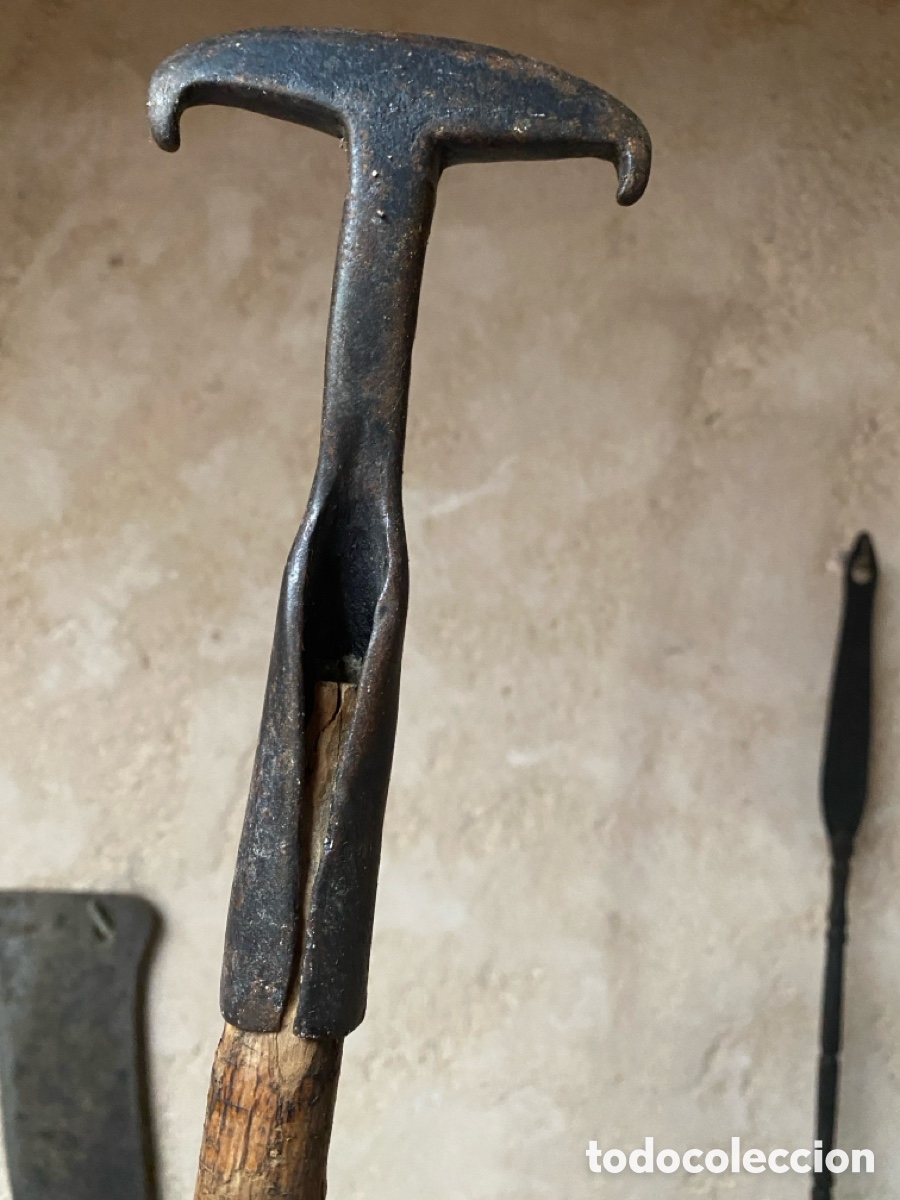 Antig&uuml;edades: Rasqueta para limpiar el arado - Foto 8