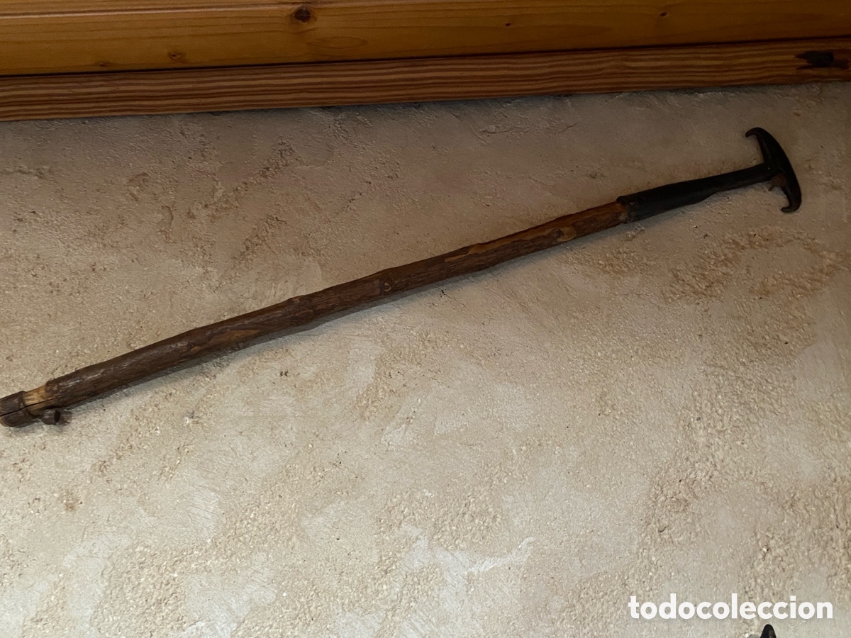 Antig&uuml;edades: Rasqueta para limpiar el arado - Foto 9