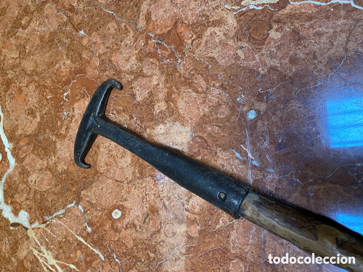 Antig&uuml;edades: Rasqueta para limpiar el arado - Foto 1