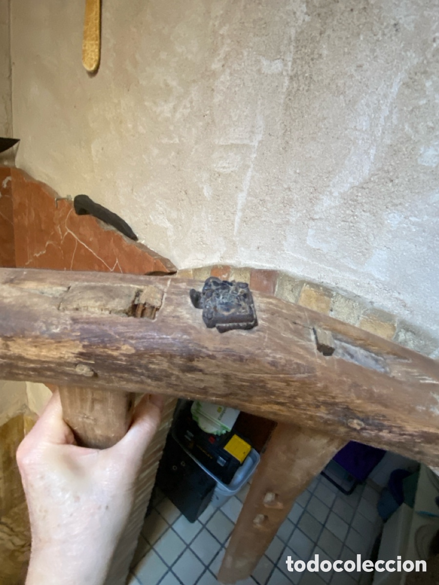 Antig&uuml;edades: Antiguo horcate de madera - Foto 7