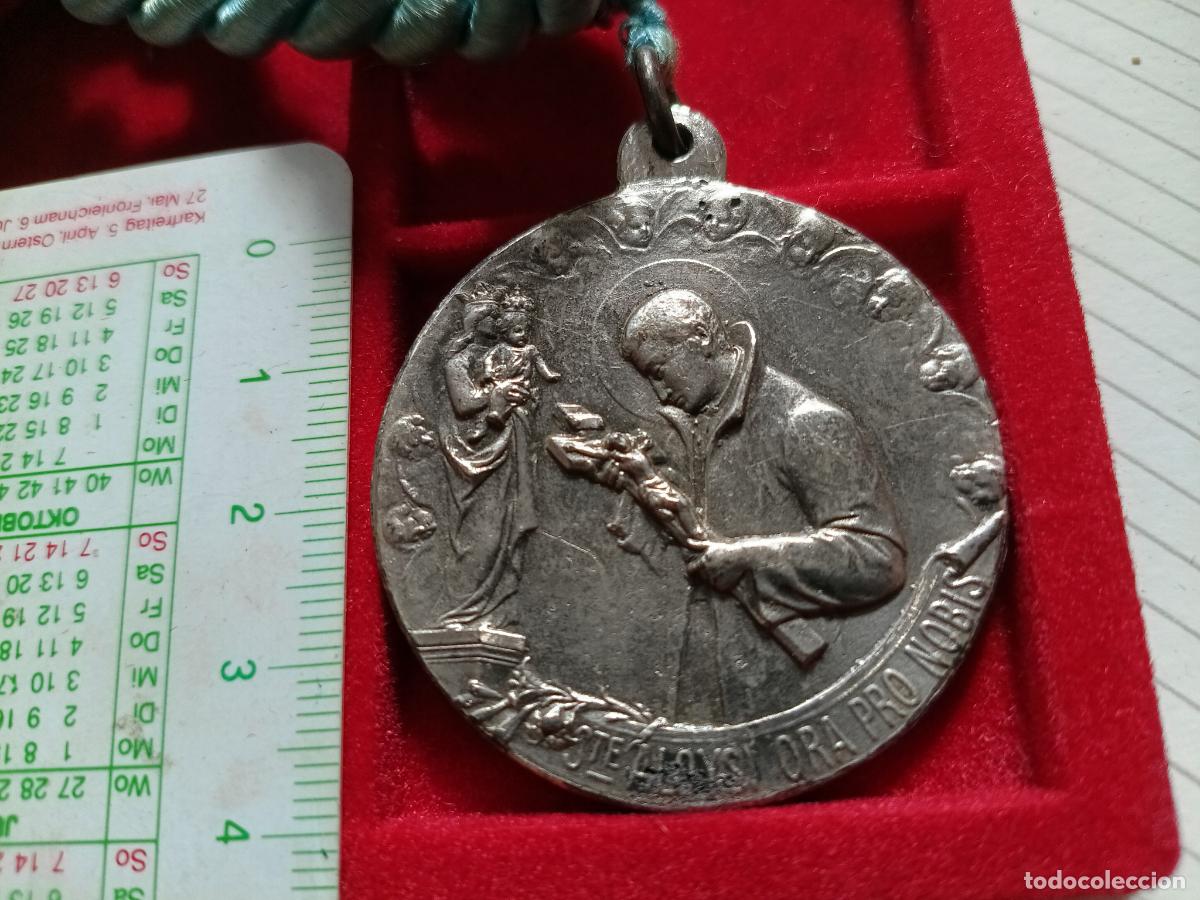 Antig&uuml;edades: MEDALLA CON CORDON: SAN ALFONSO DE LIGORIO - Foto 2