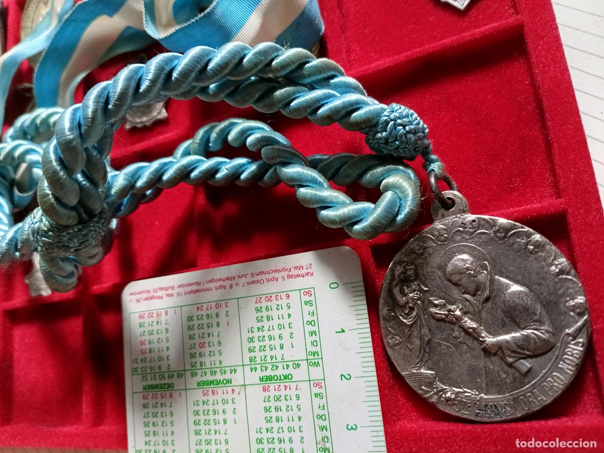 Antig&uuml;edades: MEDALLA CON CORDON: SAN ALFONSO DE LIGORIO - Foto 1