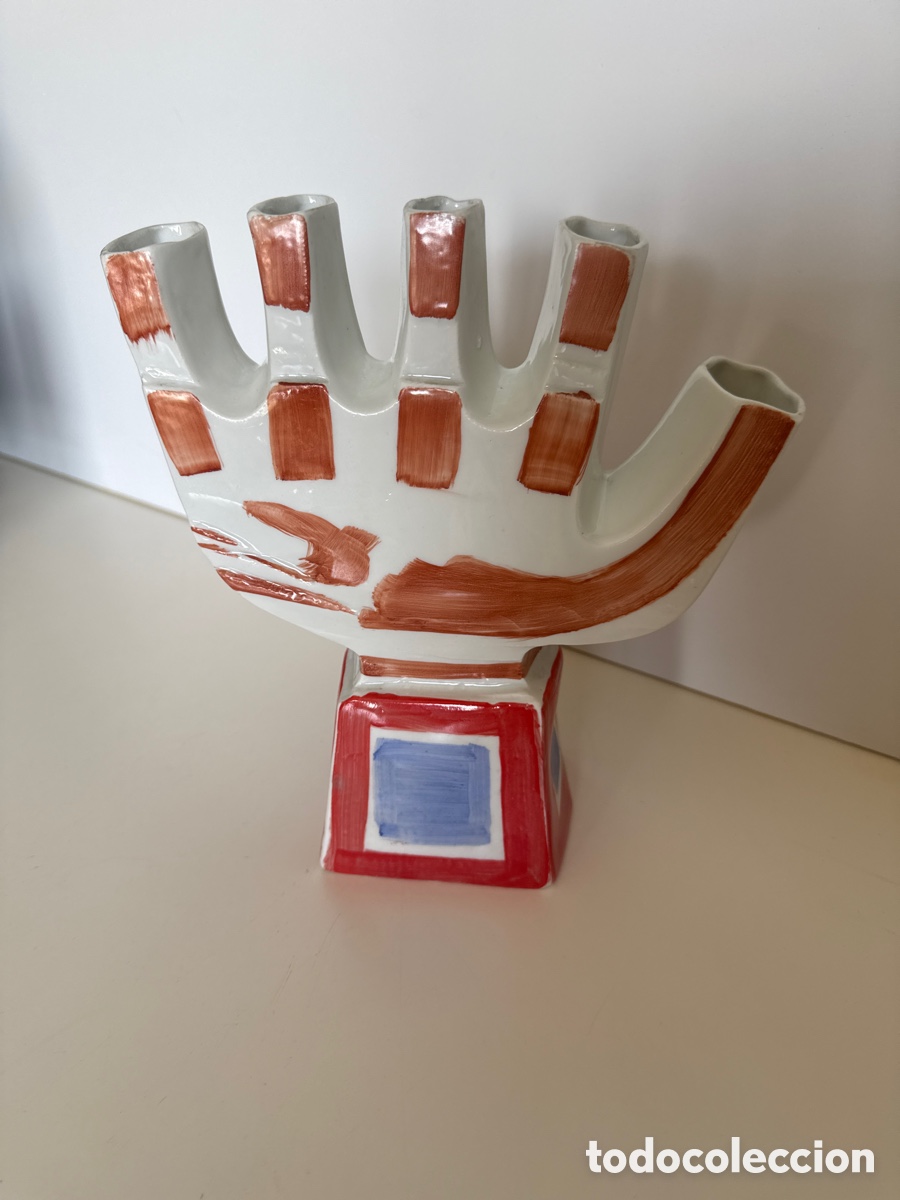 Antig&uuml;edades: Figura 5 dedos Sargadelos