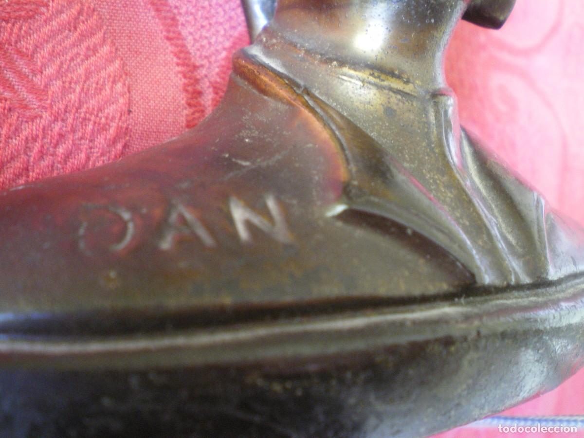 Antig&uuml;edades: BUSTO MET&Aacute;LICO DANTE. - Foto 3