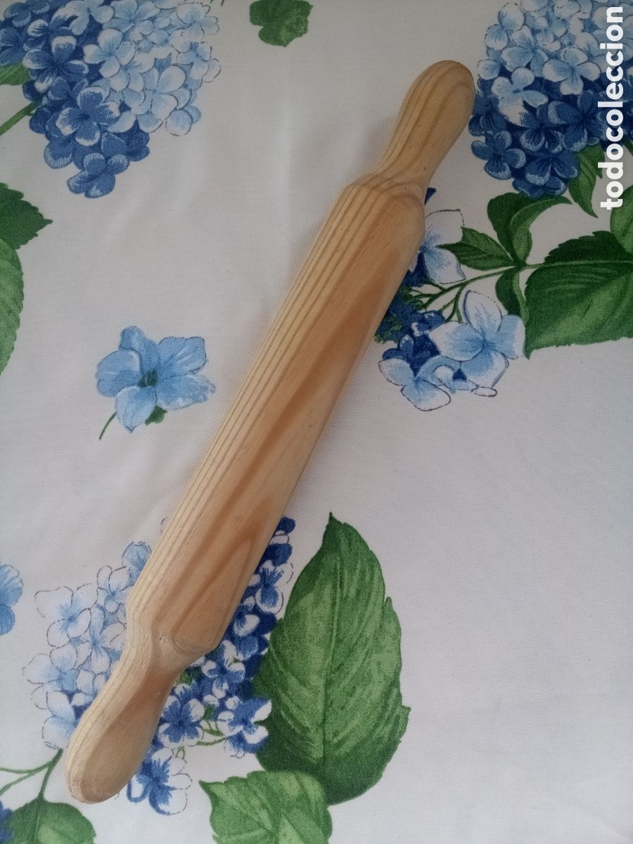 Antig&uuml;edades: RODILLO DE MADERA PARA AMASAR - COCINA