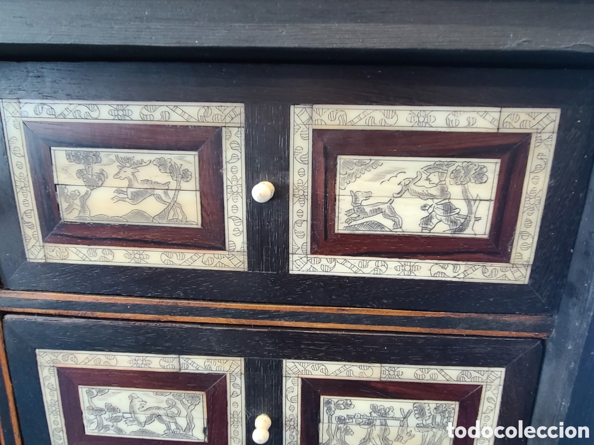 Antig&uuml;edades: Bargue&ntilde;o estilo italiano con mesa - Foto 3