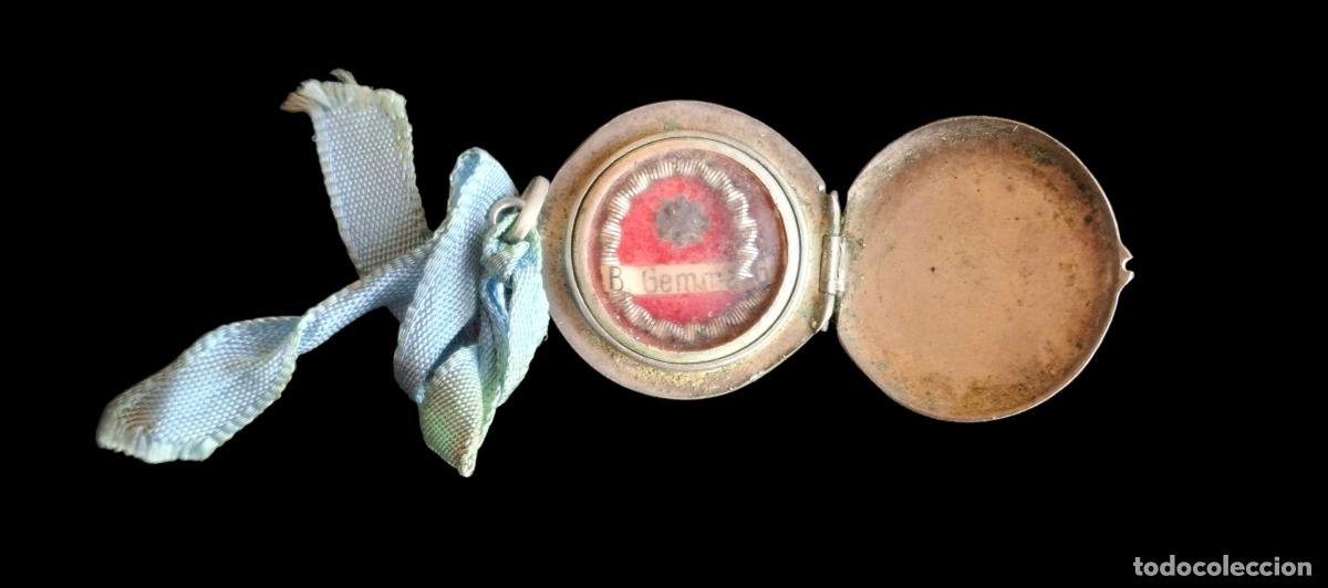 Antig&uuml;edades: (ANT-260413)RELICARIO DE SANTA GEMA SIGLO XX