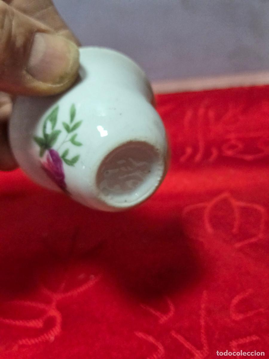 Antig&uuml;edades: mini maceta de porcelana - Foto 4