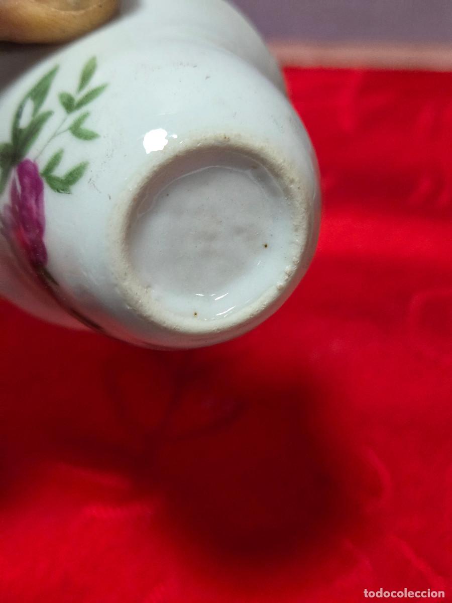 Antig&uuml;edades: mini maceta de porcelana - Foto 5