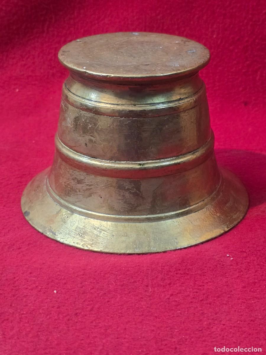 Antig&uuml;edades: MORTERO ANTIGUO , ALMIREZ DE BRONCE. - Foto 5
