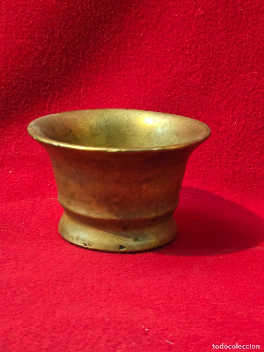 Antig&uuml;edades: MORTERO ANTIGUO , ALMIREZ DE BRONCE. - Foto 1