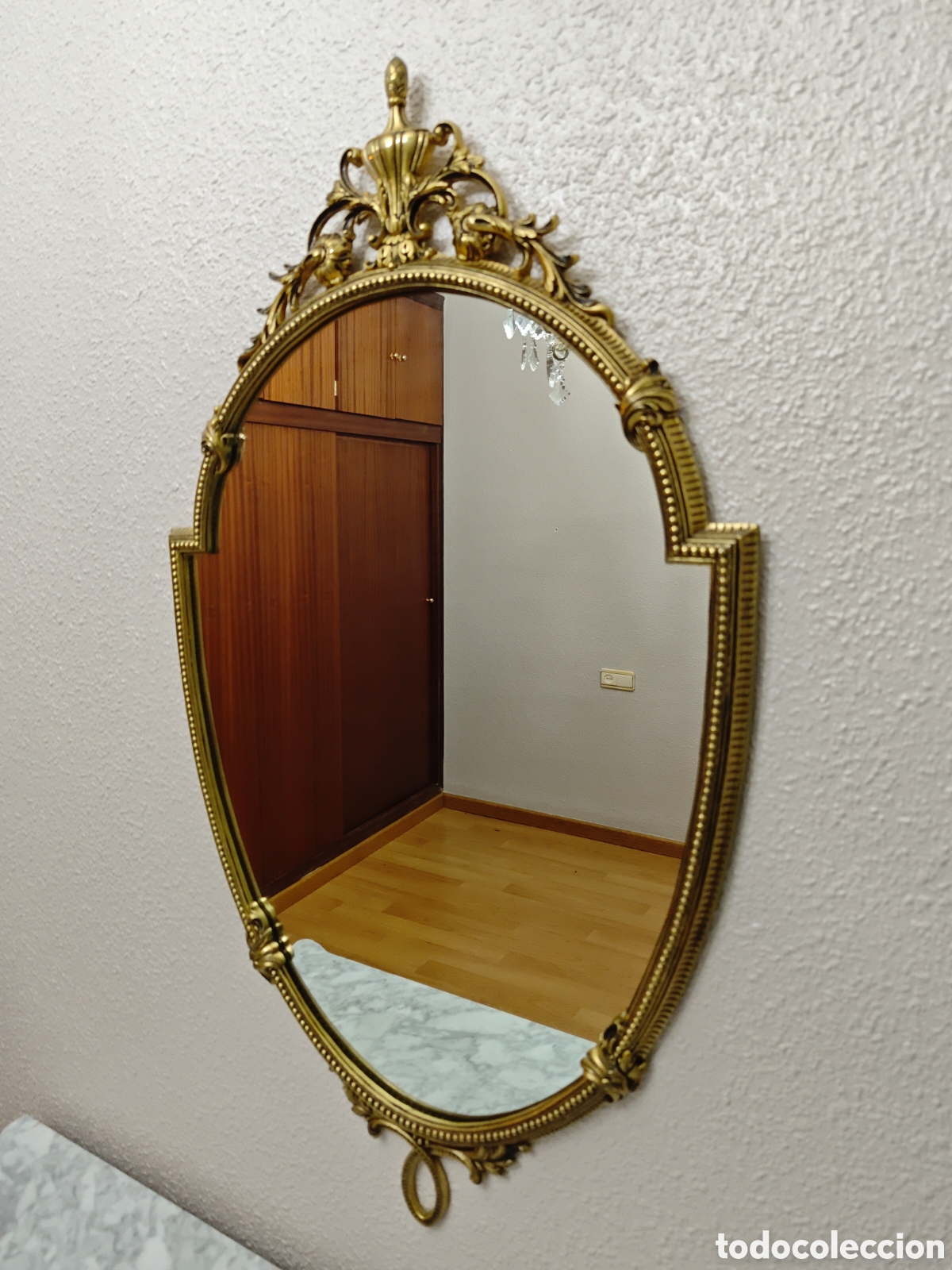 Antig&uuml;edades: Espejo de pared estilo isabelino