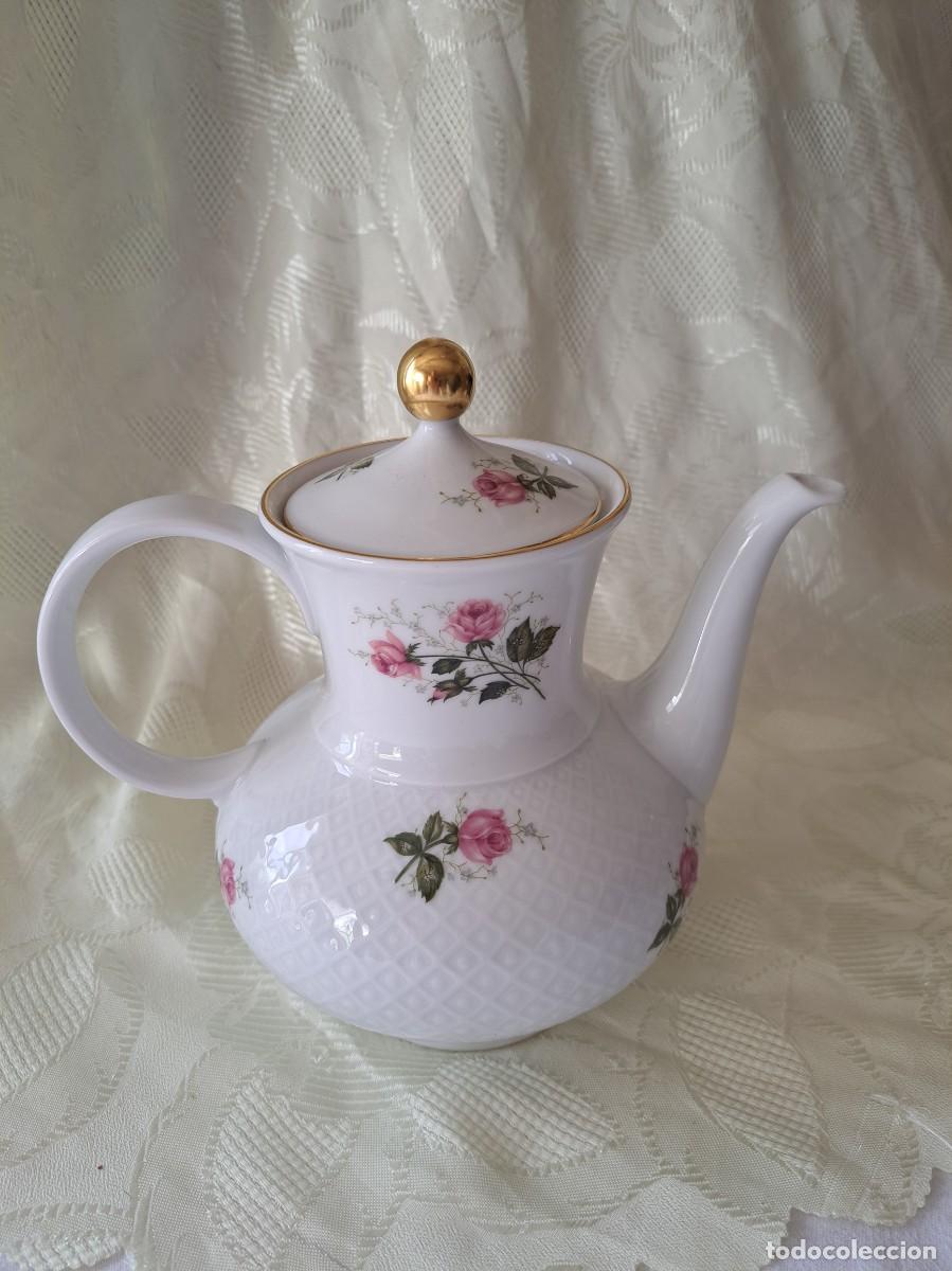 Antig&uuml;edades: Bonita cafetera de porcelana Seltmann weiden Bavaria W, Germany, Annabell