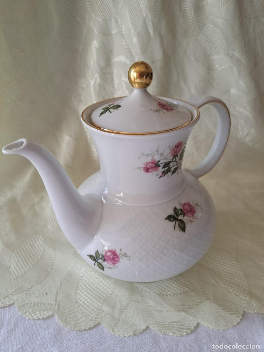 Antig&uuml;edades: Bonita cafetera de porcelana Seltmann weiden Bavaria W, Germany, Annabell