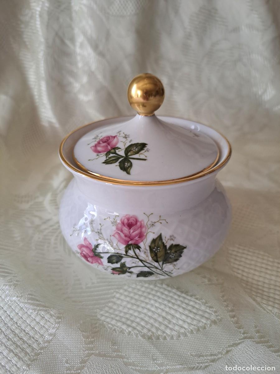 Antig&uuml;edades: Bonito azucarero de porcelana Seltmann weiden Bavaria W, Germany, Annabell