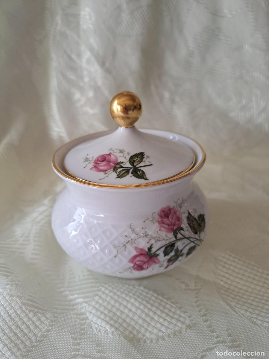 Antig&uuml;edades: Bonito azucarero de porcelana Seltmann weiden Bavaria W, Germany, Annabell